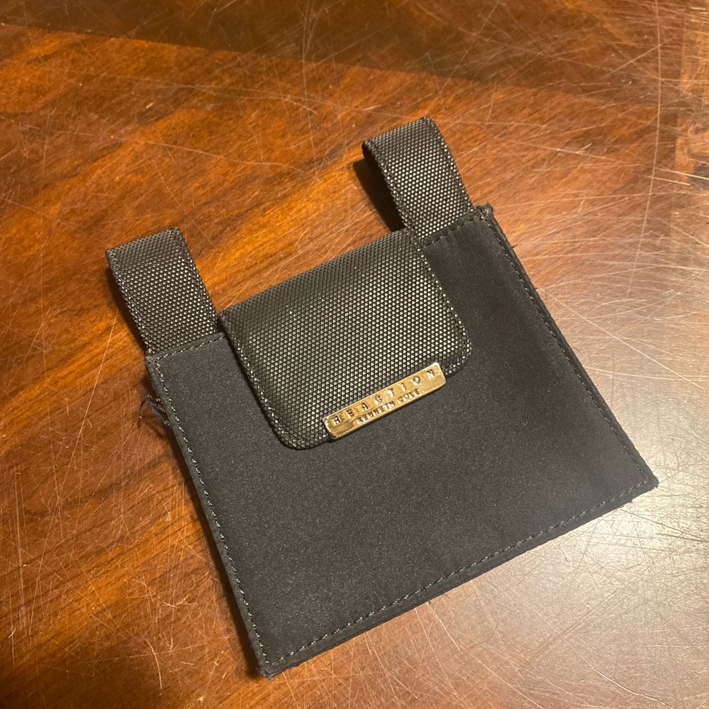 Reaction Kenneth Cole Black Belt Bag